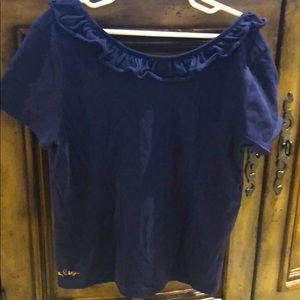 Lilly Ruffle top, Girls xl 12-14